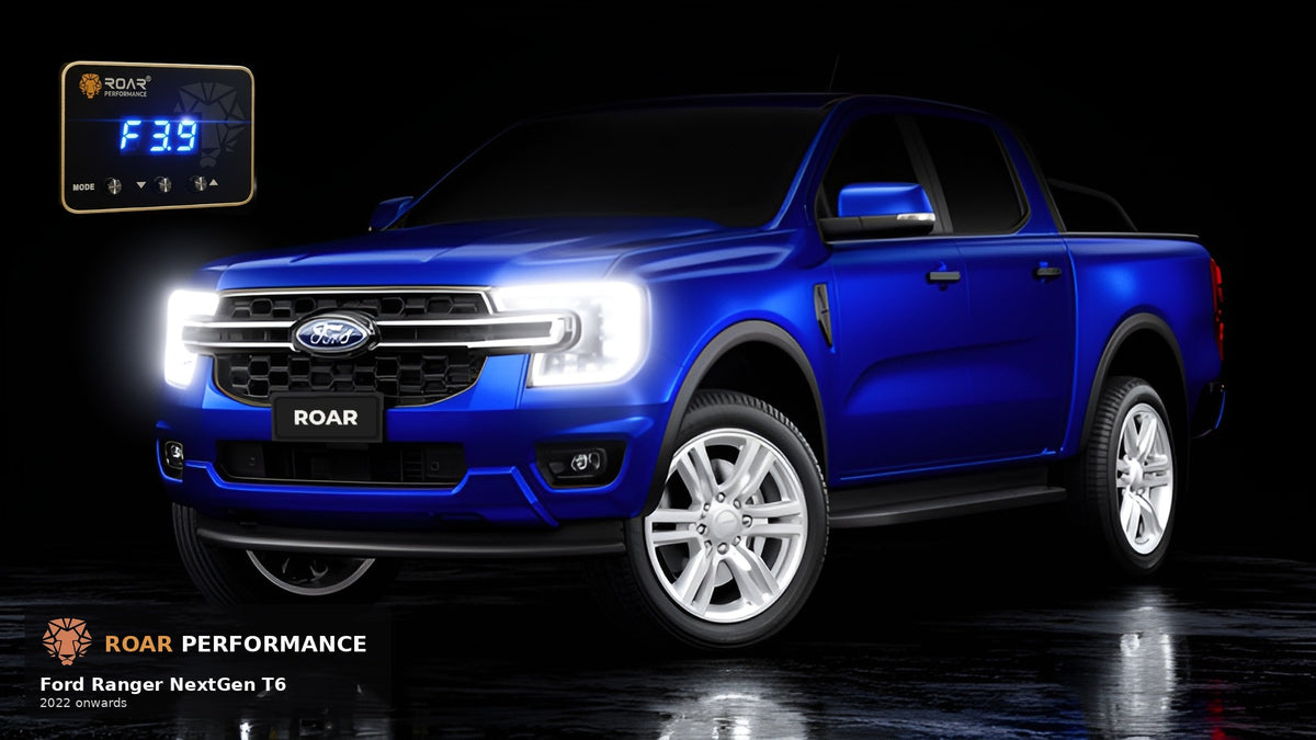 Roar 4X4 Throttle Controller — Ford Ranger NextGen T6 night hero