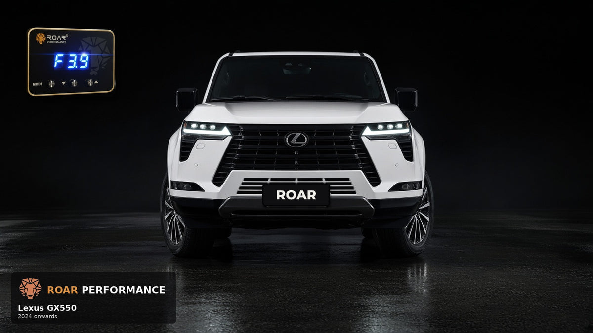 Roar 4x4 throttle controller on a Lexus GX550, 2024 onwards