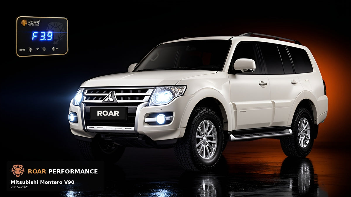 Mitsubishi Montero V90 2015-2021 with Roar throttle controller