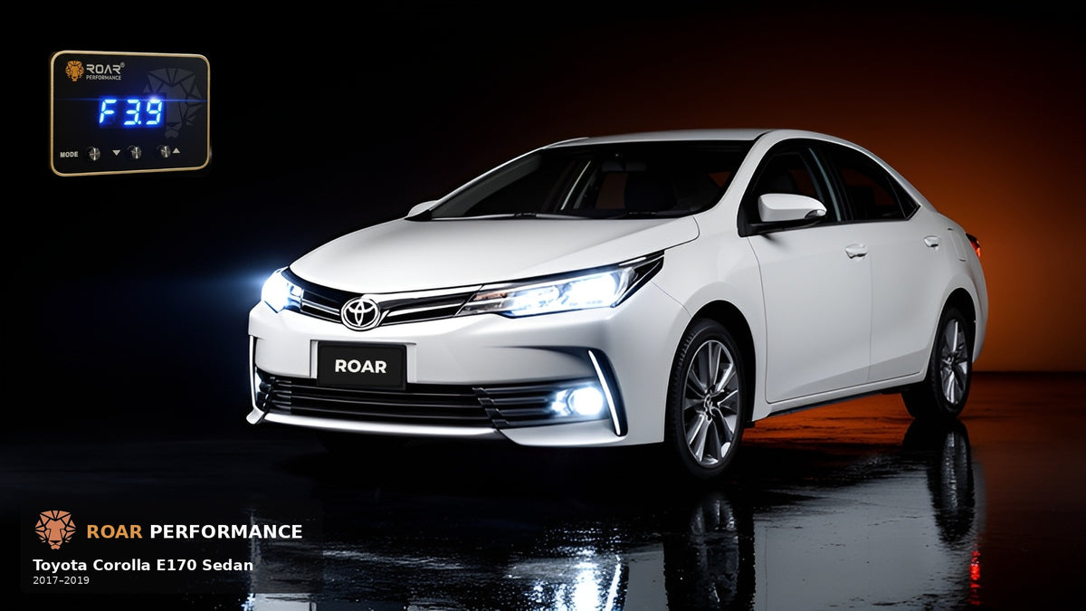 Toyota Corolla Sedan E170 2017-2019 with Roar throttle controller