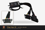 Plug type 151 — Audi S8 D3 · 2002–2010 — clear side-inset studio — please match to confirm your vehicle