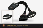 Plug type 601 — Suzuki LIANA · 2005 onwards — clear side-inset studio — please match to confirm your vehicle