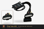 Plug type 609 — Mitsubishi Pajero V80 · 2006 onwards — please match to confirm your vehicle