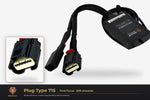 Plug type 715 — Ford Focus LW · 2011–2015 — clear side-inset studio — please match to confirm your vehicle