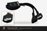 Plug type 801 — Renault Arkana · 2020 onwards — clear side-inset studio — please match to confirm your vehicle
